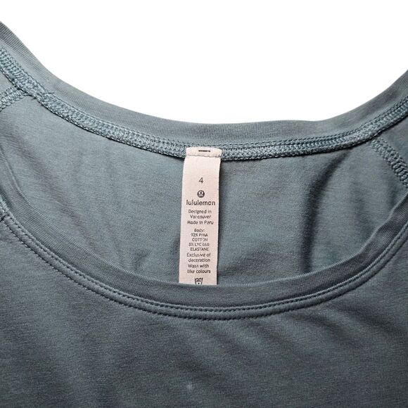 Lululemon Emerald Long Sleeve - Aquatic Green - Picture 10 of 10